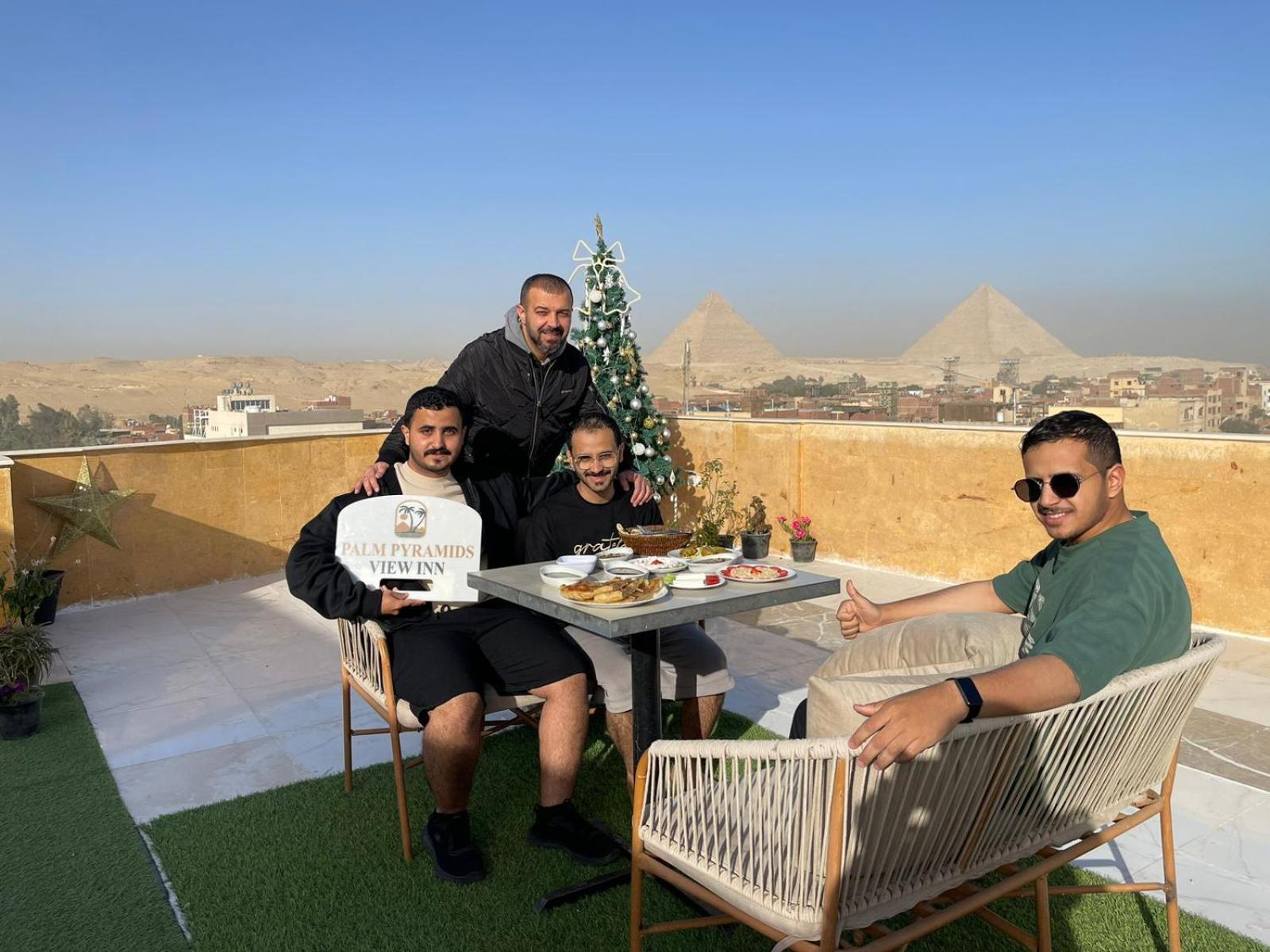 Palm Pyramids View Hotel Kafrat al Jabal Ngoại thất bức ảnh