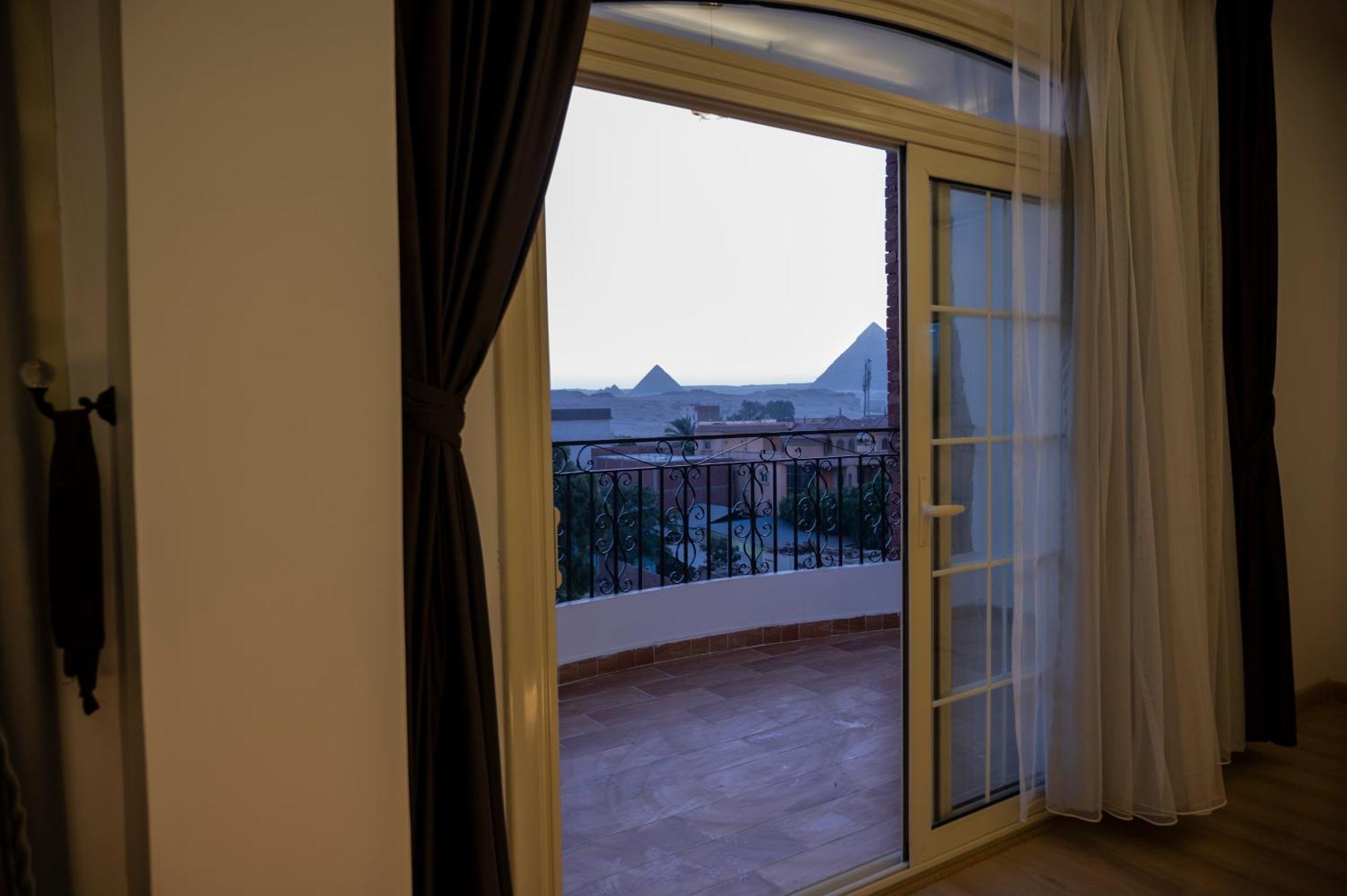 Palm Pyramids View Hotel Kafrat al Jabal Ngoại thất bức ảnh
