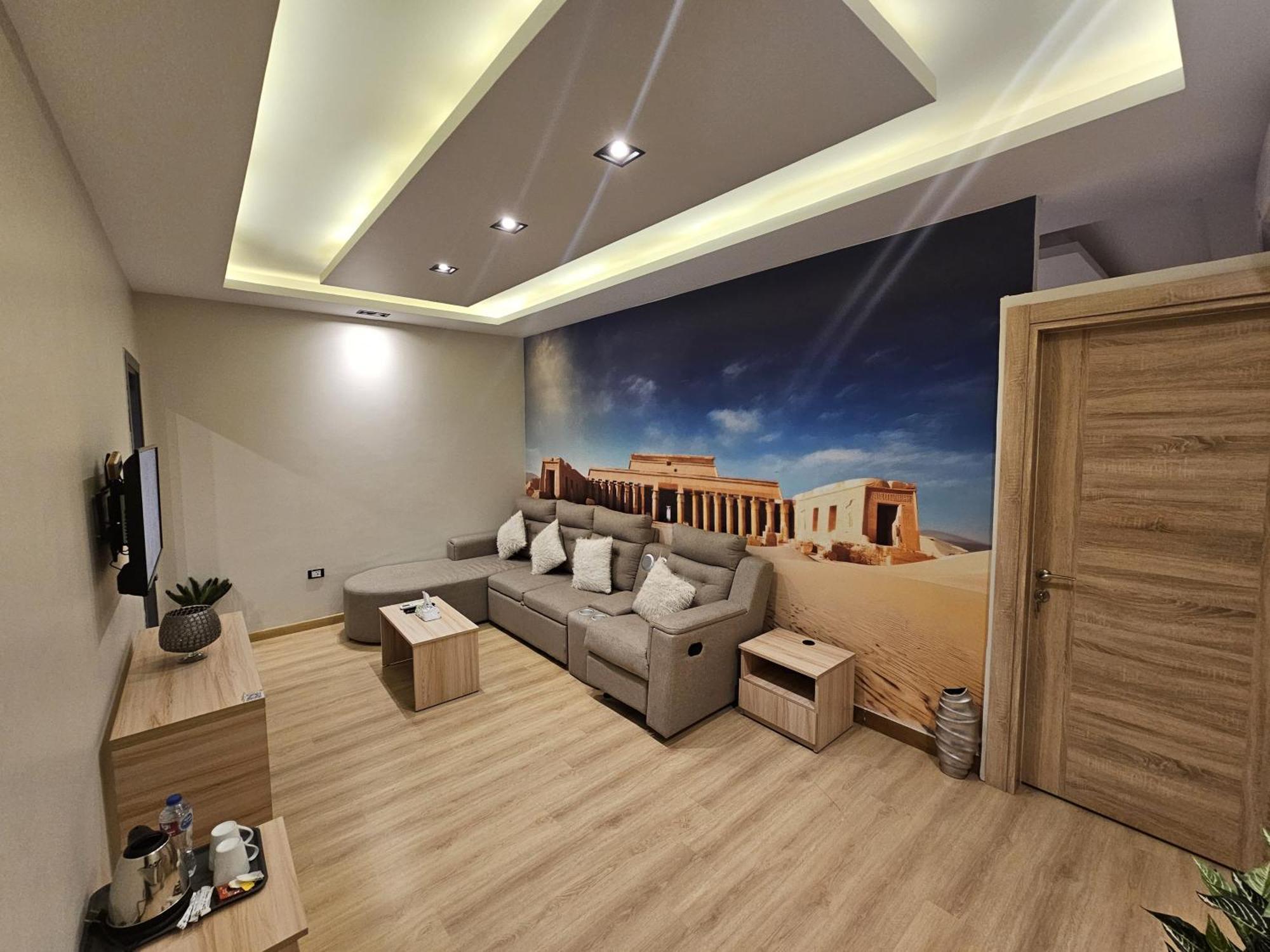 Palm Pyramids View Hotel Kafrat al Jabal Ngoại thất bức ảnh