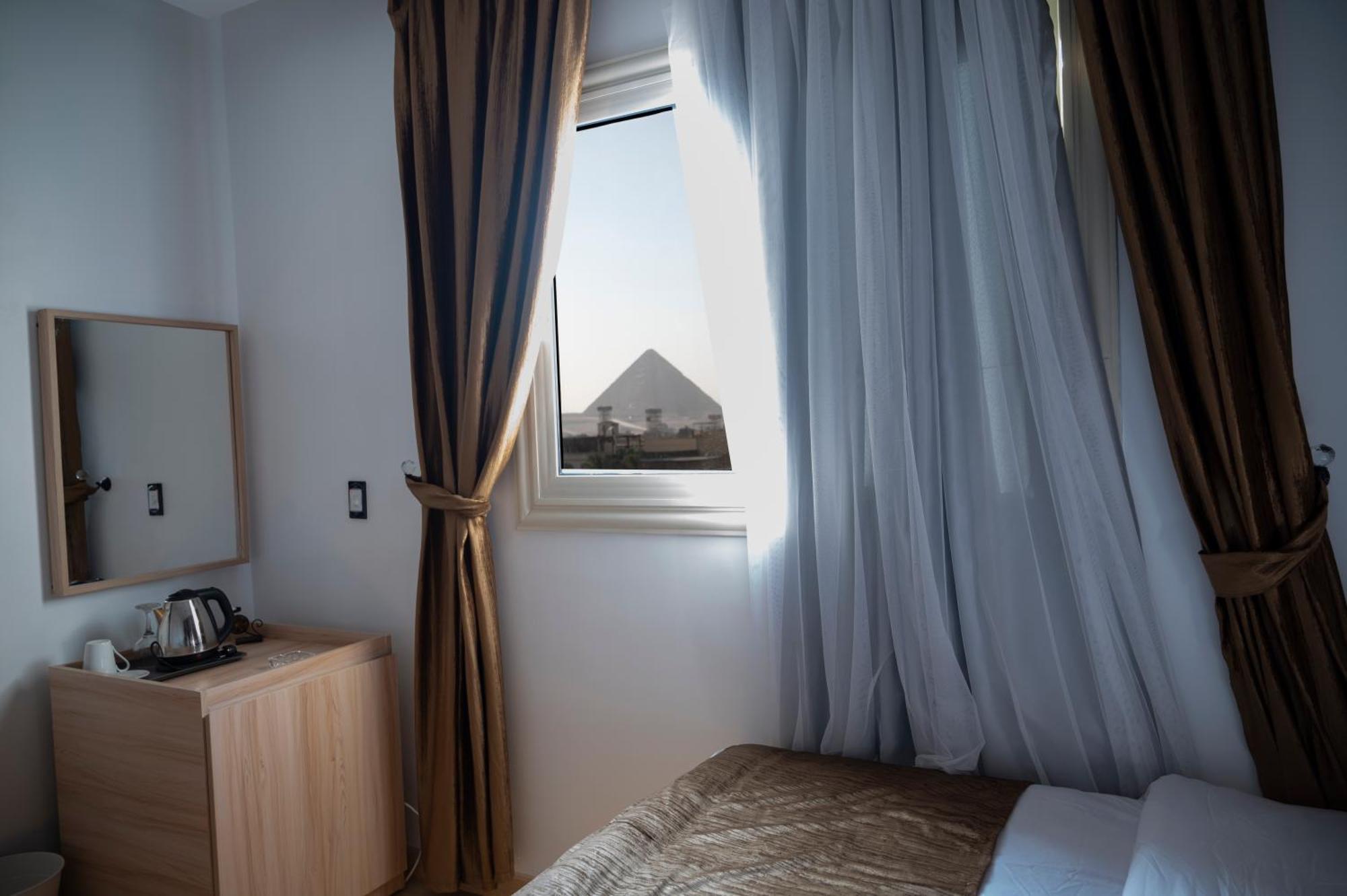 Palm Pyramids View Hotel Kafrat al Jabal Ngoại thất bức ảnh