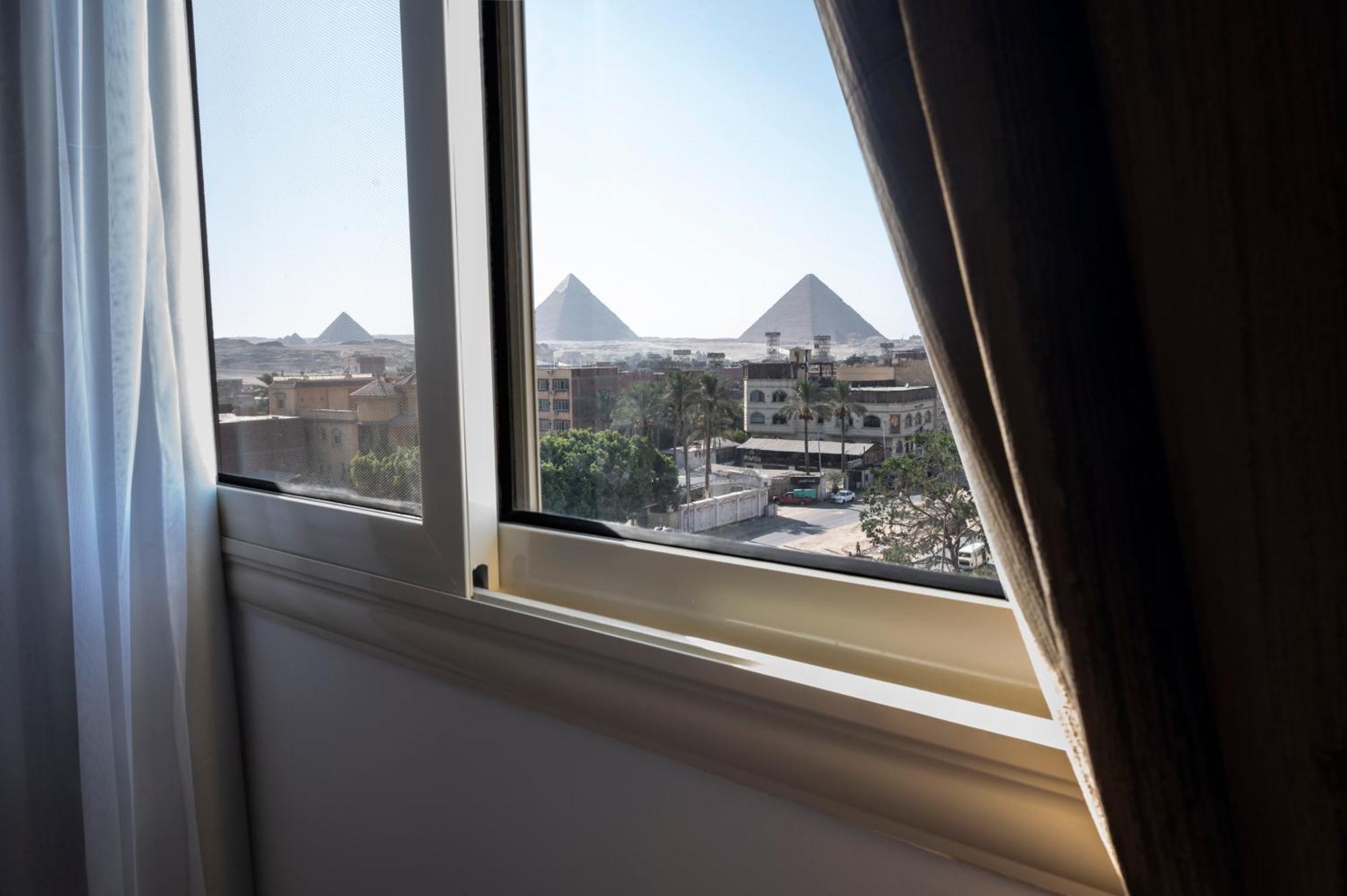Palm Pyramids View Hotel Kafrat al Jabal Phòng bức ảnh